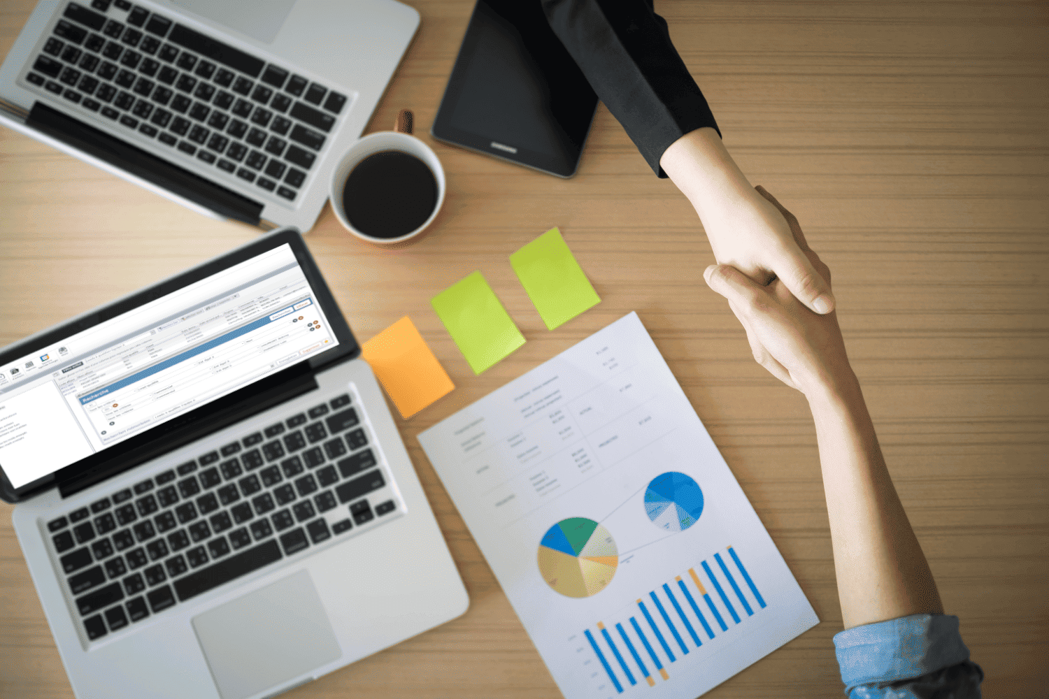 Illustration du module CRM de l'ERP Herakles