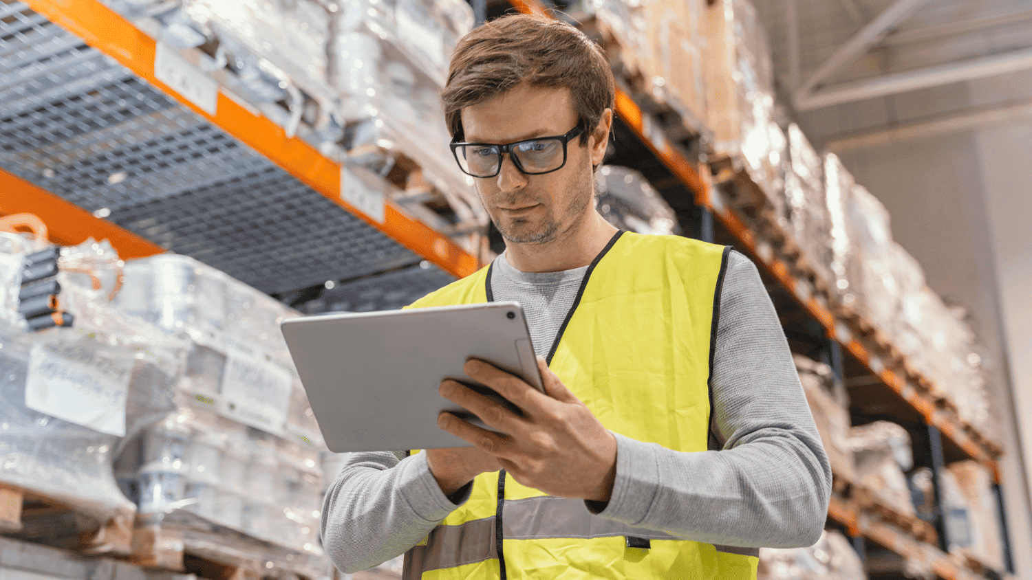 Une personne réalisant un contrôle qualité